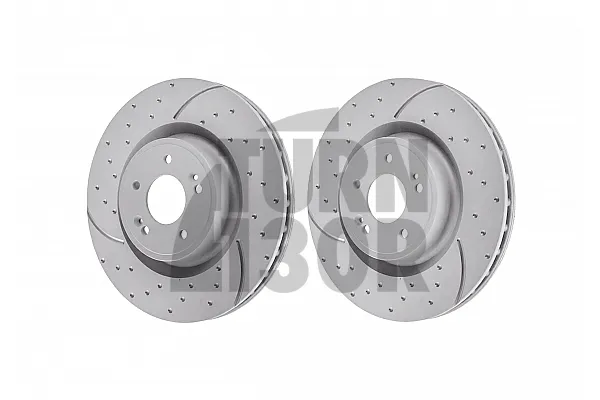 EBC Turbo Grooved Front Brake Discs for Kia Stinger GT 3.3T GDI