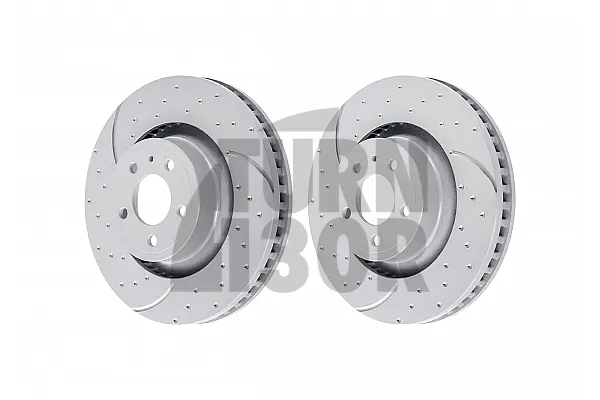 EBC Turbo Grooved Front Brake Discs for Ford Mustang S550 2.3 Ecoboost