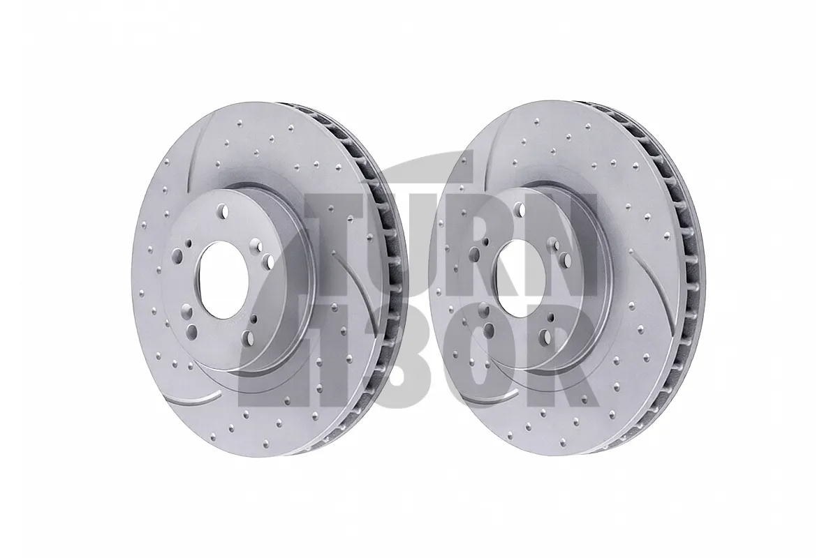 EBC Turbo Grooved Front Brake Discs for Honda Civic Type R FN2 & EP3
