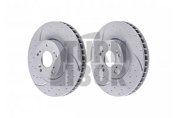 EBC Turbo Grooved Front Brake Discs for Honda Civic Type R FN2 & EP3
