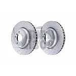 EBC Turbo Grooved Front Brake Discs for BMW 335i E9x