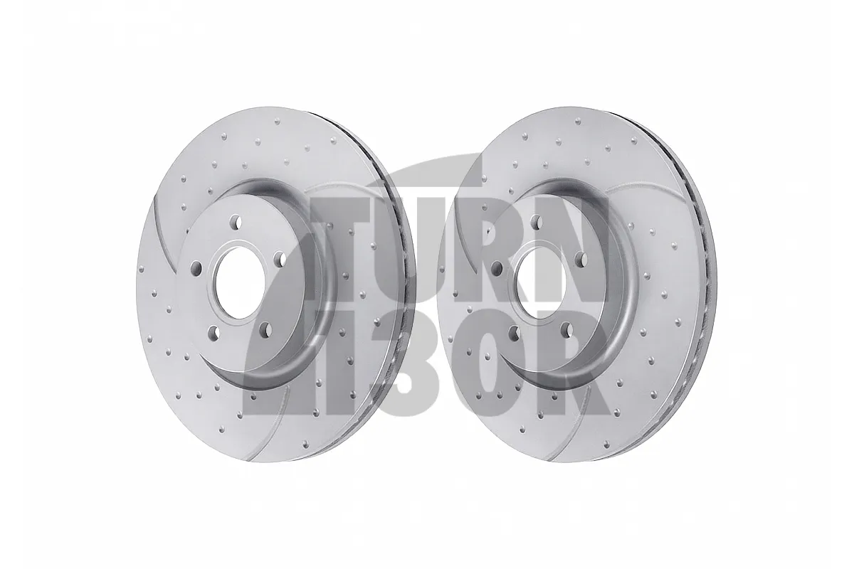 EBC Turbo Grooved Front Brake Discs for Ford Focus 2 ST & Focus 3 ST