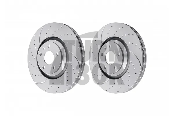 EBC Turbo Grooved Front Brake Discs for Audi TTS & TT 3.2 V6 8J