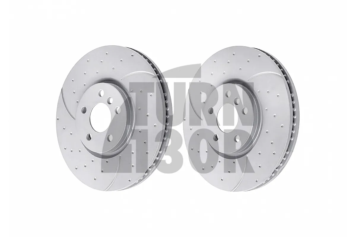EBC Turbo Grooved Front Brake Discs for Mini Cooper JCW F56 & Cooper S F66