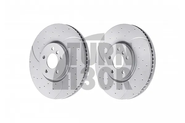 EBC Turbo Grooved Front Brake Discs for Mini Cooper JCW F56 & Cooper S F66