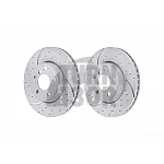 EBC Turbo Grooved Front Brake Discs for Mini Cooper S F56 (294mm)