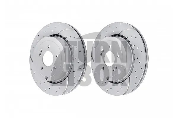 EBC Turbo Grooved Rear Brake Discs for Kia Stinger GT 3.3T GDI 