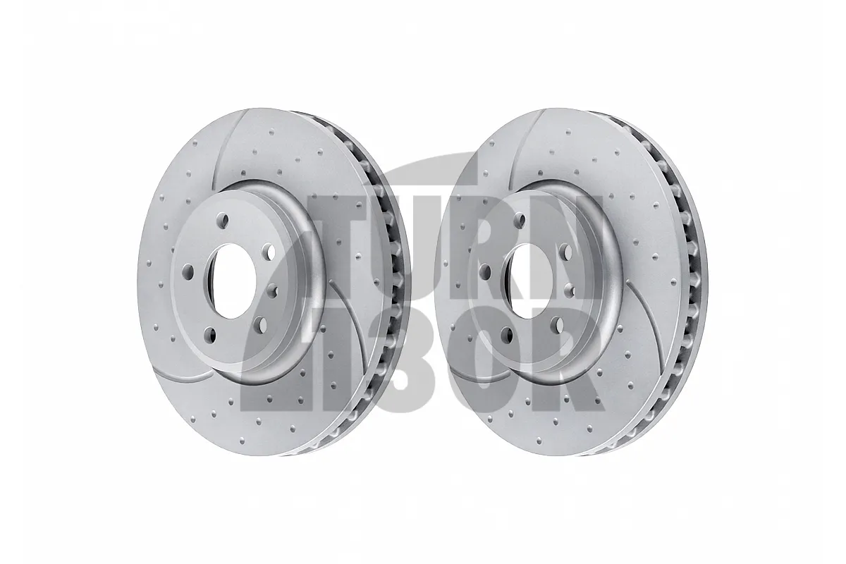 EBC Turbo Grooved Front Brake Discs for Audi A4 B8 & A5 8T