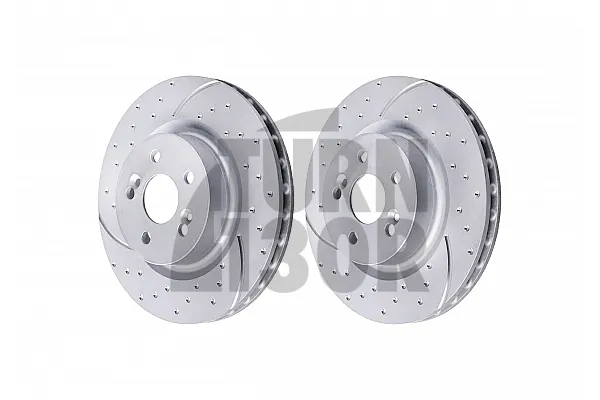 EBC Turbo Grooved Front Brake Discs for Clio 3 RS & Mégane 2 RS