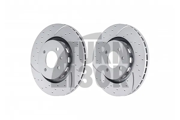EBC Turbo Grooved Front Brake Discs for Seat Ibiza 6K Cupra