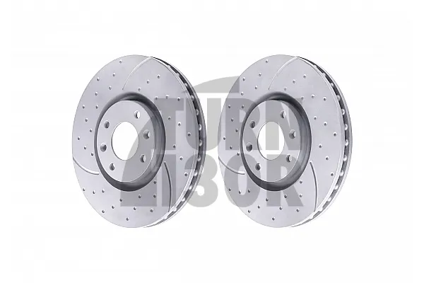 EBC Turbo Grooved Front Brake Discs for Peugeot 208 GTI (302mm)