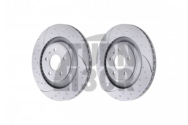 EBC Turbo Grooved Rear Brake Discs for Audi S4 B8 & S5 8T (08-11)