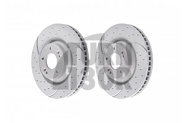 EBC Turbo Grooved Front Brake Discs for Hyundai I30 N
