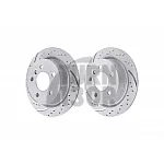 EBC Turbo Grooved Rear Brake Discs for Mini Cooper S - JCW & GP3 F56