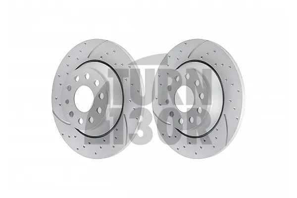 EBC Turbo Grooved Rear Brake Discs for Golf 7 GTI Clubsport & Performance (300mm)