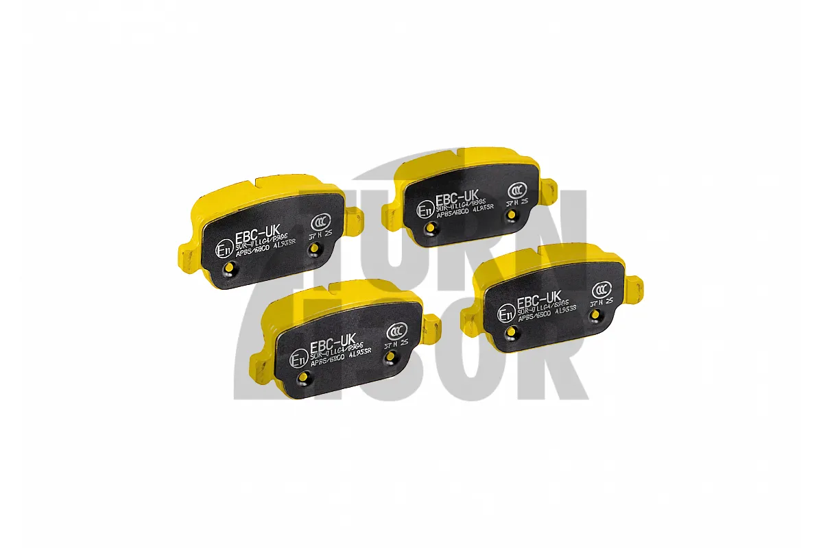 EBC Yellow Stuff Rear Brake Pads for Ford Focus 2 RS