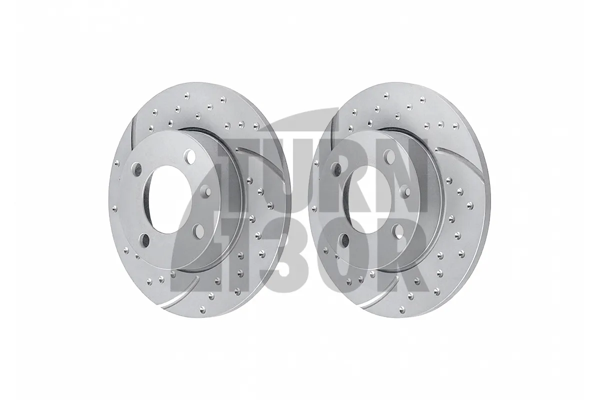 EBC Turbo Grooved Rear Brake Discs for Seat Ibiza Cupra 6K