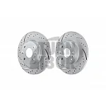 EBC Turbo Grooved Rear Brake Discs for Mazda MX5 NB & NA 1.8