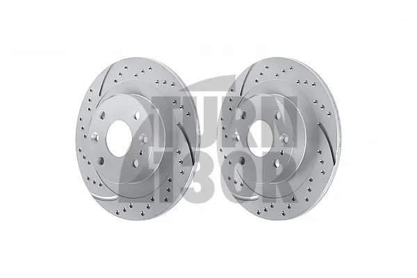 EBC Turbo Grooved Rear Brake Discs for Mazda MX5 NB & NA 1.8