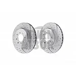 EBC Turbo Grooved Front Brake Discs for Honda Civic EG6 & EK4