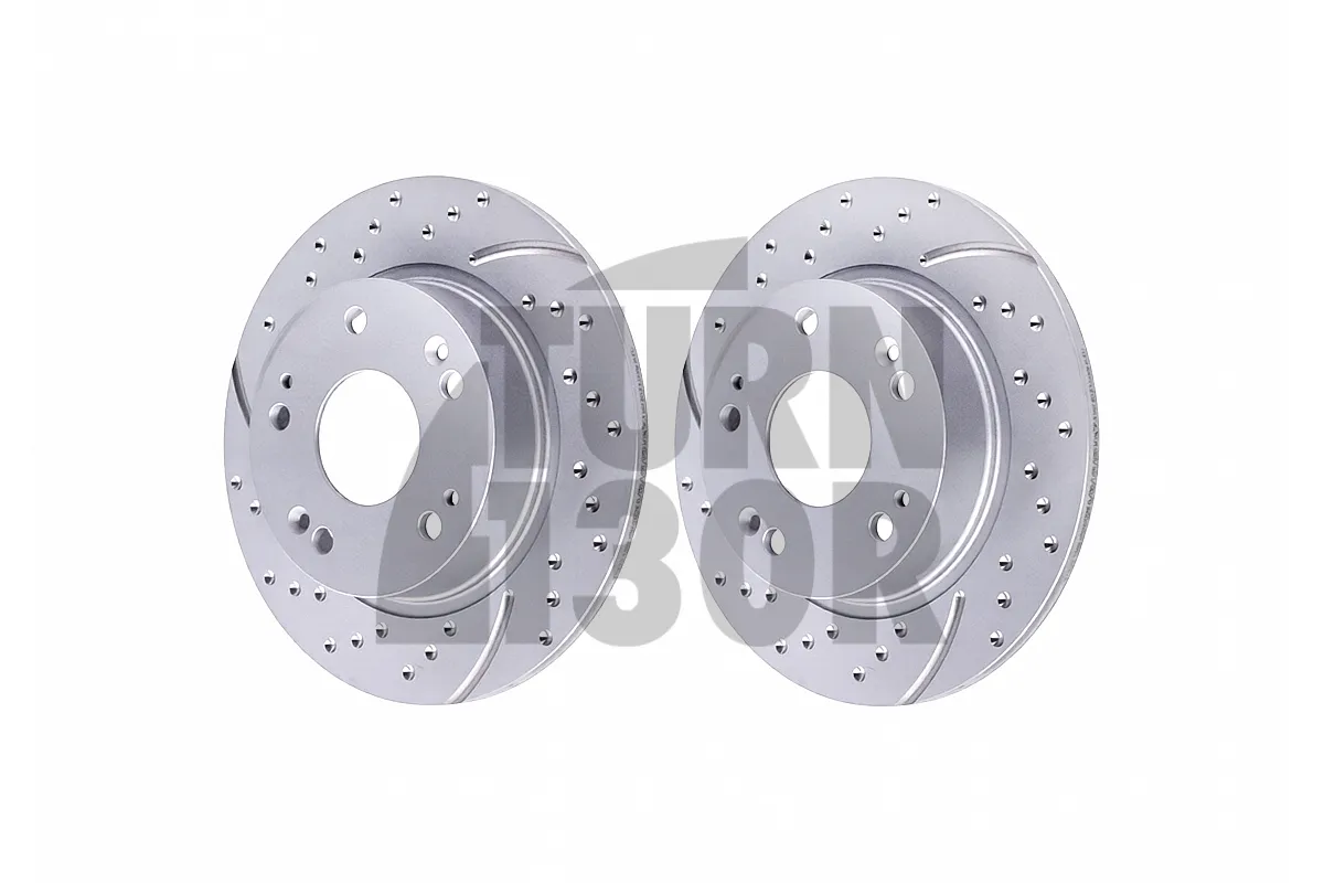 EBC Turbo Grooved Rear Brake Discs for Honda Civic Type R FN2