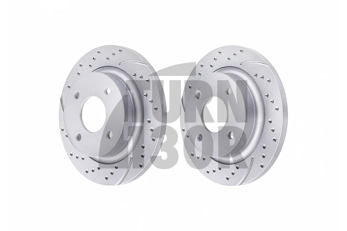 EBC Turbo Grooved Rear Brake Discs for Ford Fiesta ST MK8