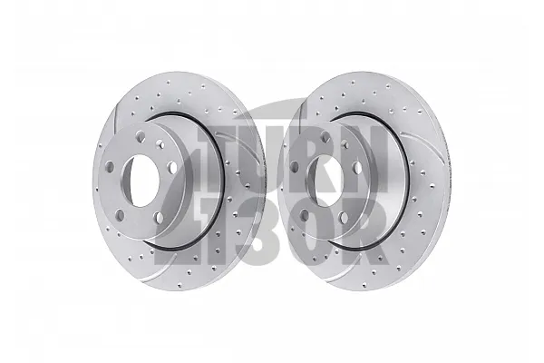 EBC Turbo Grooved Rear Brake Discs for Audi TT Mk2 2.0 TFSI