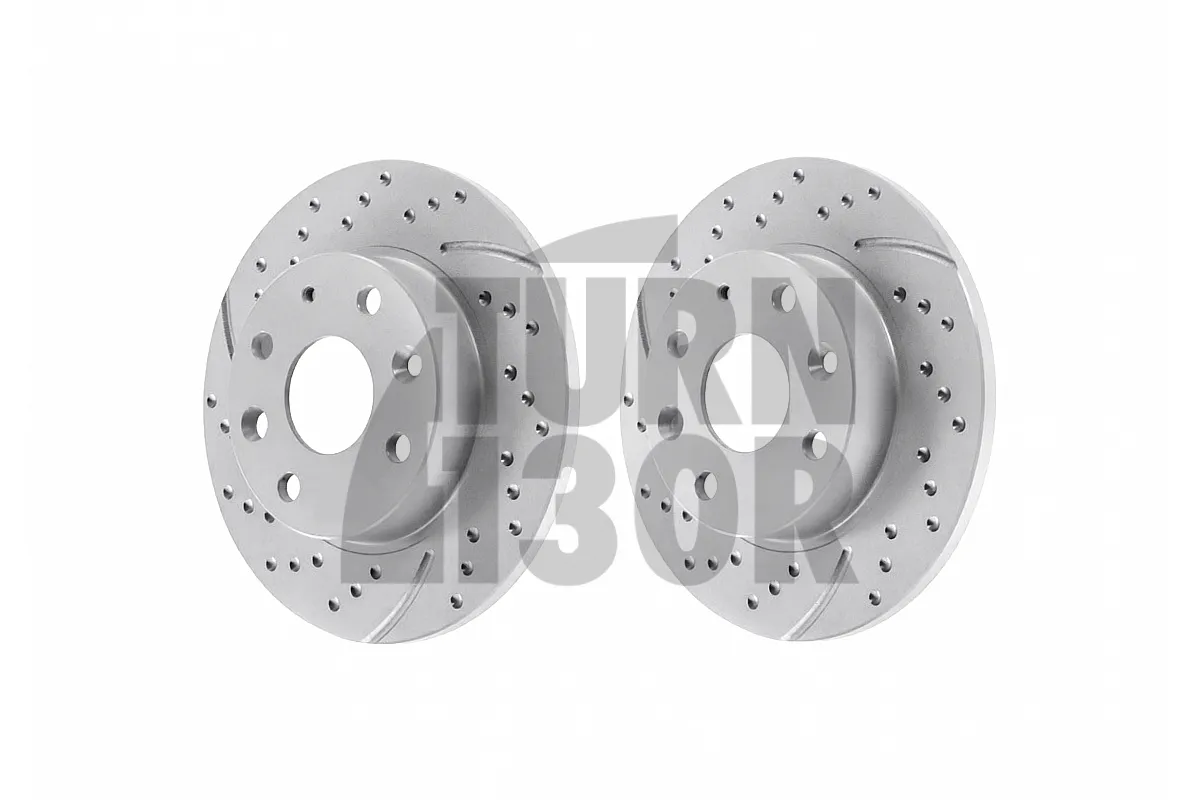 EBC Turbo Grooved Rear Brake Discs for Mazda MX5 NA 1.6