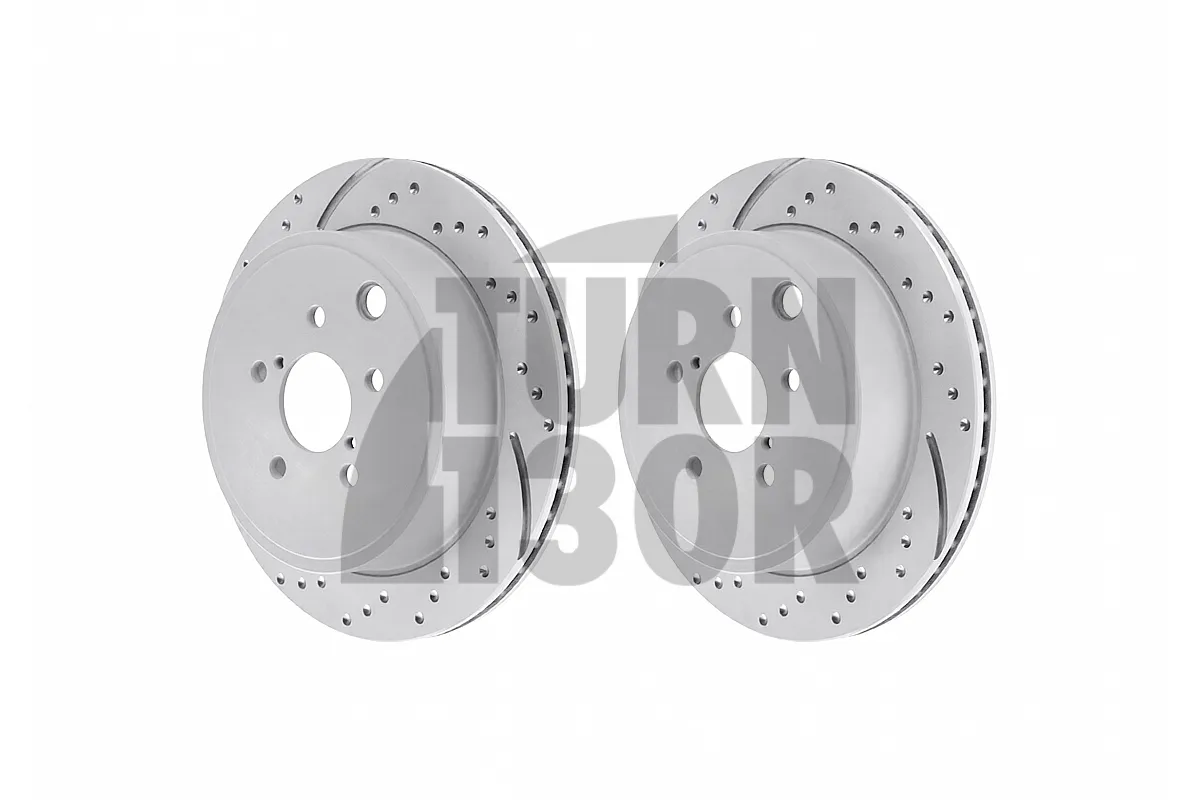 EBC Turbo Grooved Rear Brake Discs for Toyota GT86 - GR86 & Subaru BRZ (290mm)