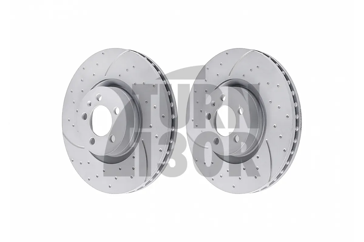 EBC Turbo Grooved Front Brake Discs for Polo AW GTI
