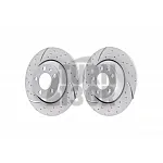 EBC Turbo Grooved Rear Brake Discs for Polo AW GTI