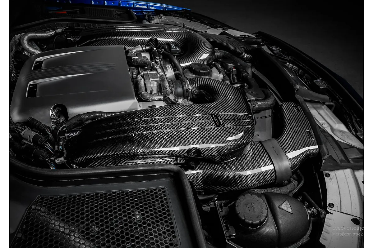 Eventuri oglekļa šķiedras ieplūdes sistēma Mercedes C63 AMG W205