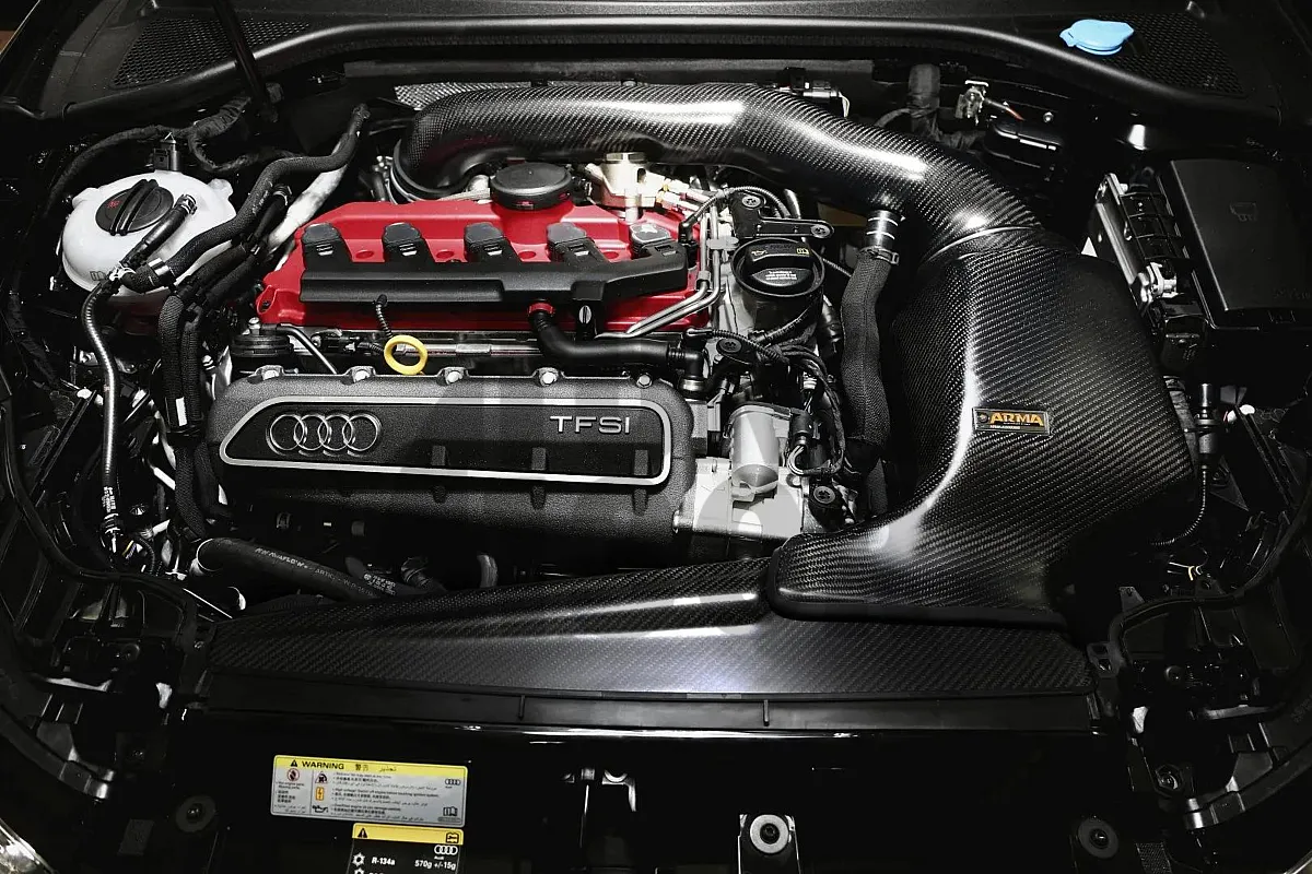 Armaspeed oglekļa šķiedras gaisa ieplūde Audi RS3 8V 13-16
