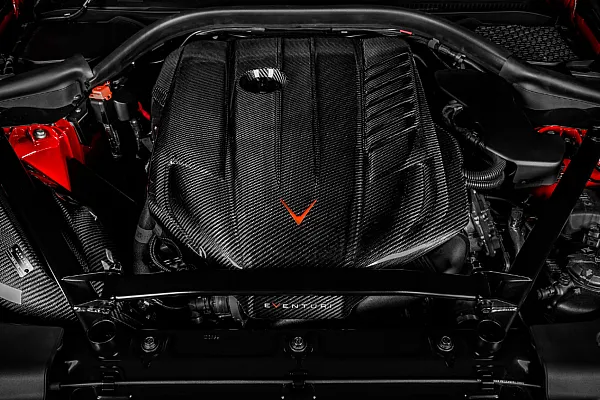 Eventuri oglekļa šķiedras dzinēja pārsegs Toyota Supra GR 3.0 A90 MK5