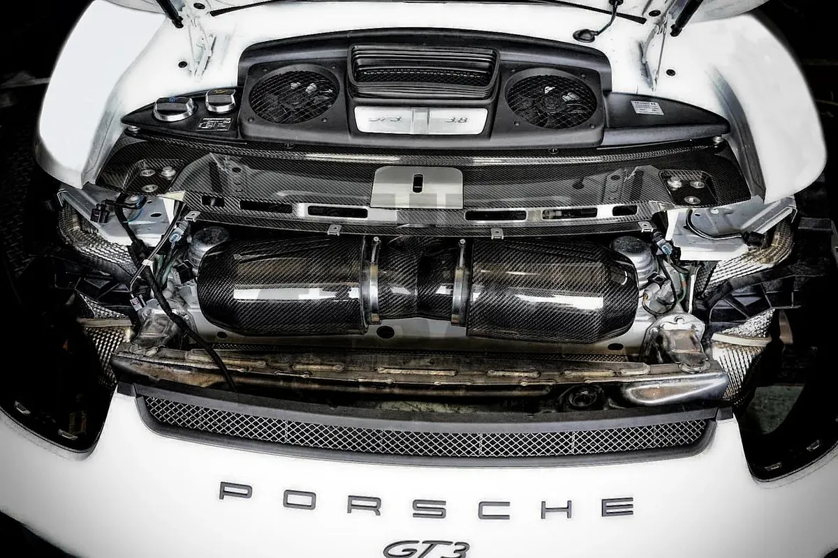 Armaspeed oglekļa šķiedras gaisa ieplūde Porsche 991 GT3
