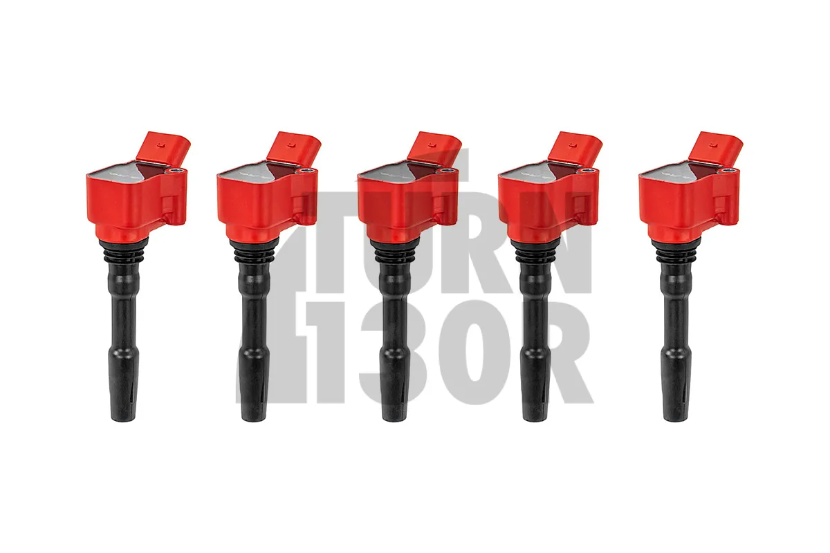 Sarkanas Alpha Competition aizdedzes spoles Audi RS3 8V.5 un TTRS 8S 2.5 TFSI