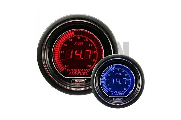 Evo Wideband AFR komplekts sarkans / zils Prosport