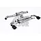 Milltek GPF-Back Exhaust for Toyota Yaris GR  Polished Trims Tailpipes Tailpipes Cerakote Black