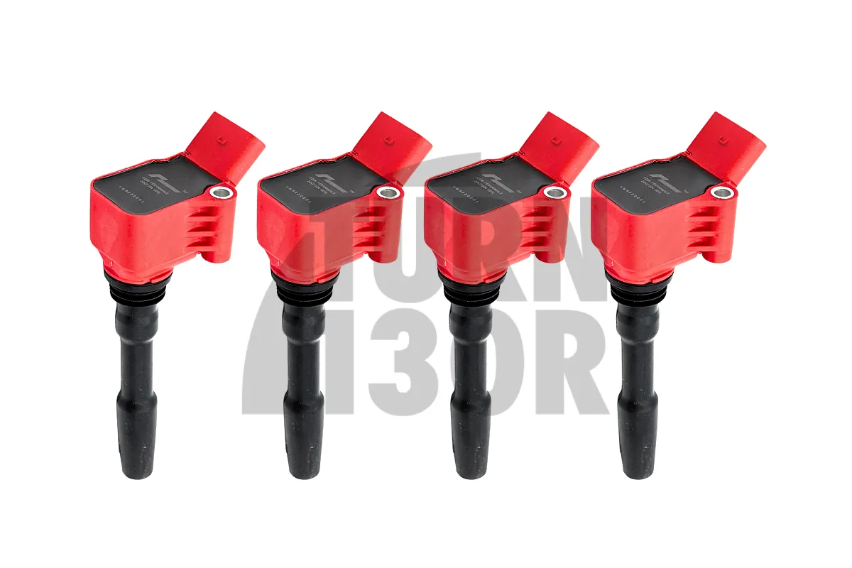 Sarkanie aizdedzes spoles S3 8V / S3 8Y / Golf 7 GTI / Golf 8 R / Leon 3 Cupra Racingline
