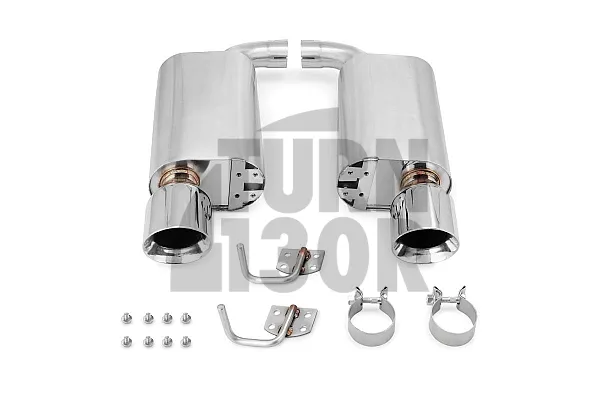 Axle-back Street Ford Mustang S550 V8 5.0 Mishimoto Chrome silver Color 