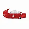 turbo ieplūdes šļūtene Subaru Impreza WRX / STI Mishimoto Black Color Color Red
