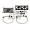 Mishimoto eļļas dzesētāja komplekts Subaru BRZ / Toyota GT86 Thermostatique Version Version Base