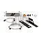 Mishimoto eļļas dzesētāja komplekts Subaru Impreza WRX / STI 01-05 Black Color Color Silver
