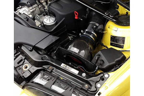 Eventuri oglekļa šķiedras ieplūdes sistēma BMW M3 E46