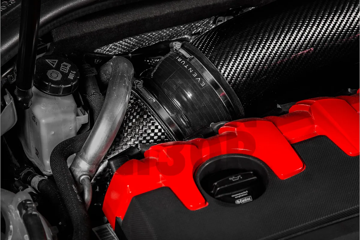 Eventuri karbona turbo ieplūdes caurule Audi RS3 8V.5 / TTRS 8S ar TTE 625 / TTE 700 turbo atloku