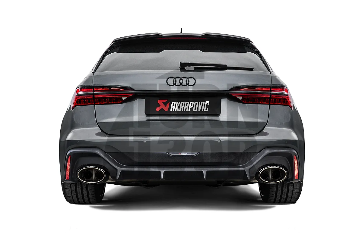 Akrapovic Evolution Line titāna izplūdes sistēma Audi RS6 C8 (2023+)