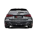 Akrapovic Evolution Line titāna izplūdes sistēma Audi RS6 C8 (2023+)
