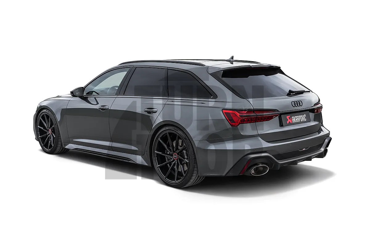 Akrapovic Evolution Line titāna izplūdes sistēma Audi RS6 C8 (2023+)