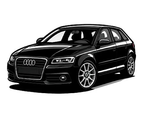 Audi A3 2.0 TFSI Quattro (8P) — 200 PS • 2004–2012