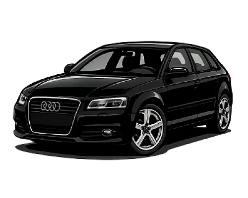 Audi A3 2.0 TFSI Quattro (8P) — 200 PS • 2004–2012